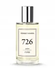 Naiste parf&uuml;&uuml;mid FM 726 PURE 20% 50ml, lilleline, kirsi, ylang, gurmaaniline, vaarika aroomiga