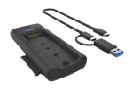 Kahe pesaga ICY BOX M.2 NVMe/SATA dokipeatus