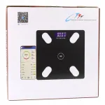 Elektrooniline kehasisalduskaal Bluetoothi ja 4 LED-anduriga