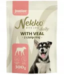 Nekko Daily Junior m&auml;rg toidukoertele vasikaliha maitsega, 300 g