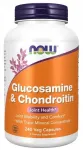 Toidulisand NOW Foods Glucosamine Chondroitin MSM, 240 kapslit liigestele ja k&otilde;hredele