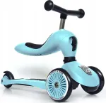 T&otilde;ukeratas-laste s&otilde;iduvahend Scoot and Ride Highwaykick 1, 2-in-1, 1&ndash;5-aastastele, sinine (Blueberry)