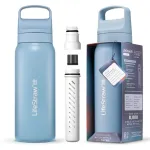 Terasklaasiga LifeStraw Go 2.0 filterpudel 0,7 l, sinine