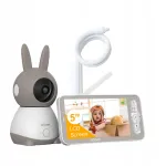 WIFI video lastehoidja p&ouml;&ouml;rleva 3MPx 2K kaamera, 5" LCD ja 4x suumiga