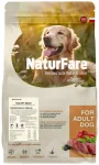Kuiv koeratoit NaturFare keskmise suurusega koertele sealiha ja hanega, 12 kg