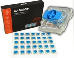Madalad Gateron Blue Low-Profile 2.0 l&uuml;litid, vahetatavad