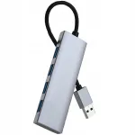 USB jaotur 4 porti, USB 3.0, &otilde;huke alumiinium
