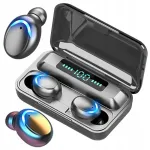 Juhtmevabad TWS k&otilde;rvaklapid Bluetooth 5.0 ja 1200 mAh laadimiskarbiga - powerbank
