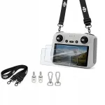 Kinnitushoidiku komplekt + 2x 9H klaas DJI RC / RC 2 Mini 3 4 Pro