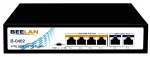BEELAN B-0402 PoE l&uuml;liti, 4 PoE+ porti, 2 uplinki