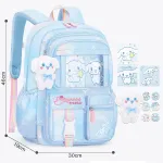 Mitme sektsiooniga kooliseljakott Cinnamoroll 46&times;32&times;18 cm, 3.&ndash;9. klassile