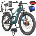 Elektrirataste, 48V 20Ah 2000W, kuni 50 km/h, 120 km s&otilde;iduulatus, 27.5", h&uuml;drauliline vedrustus, maastiku jaoks