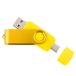 TWISTER 32 GB USB 3.0/3.2 USB-C USB m&auml;lupulk, kollane