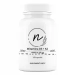 Vitamiinid D3 ja K2 10000 IU 200 mcg, 180 kapslit NaturePRO