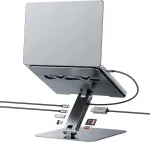 S&uuml;learvuti alus 7-in-1 USB-C, HDMI 4K ja 100W Power Deliveryga