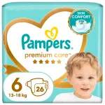 M&auml;hkmed PAMPERS Premium Care, suurus 6, 26 tk, 13-18 kg