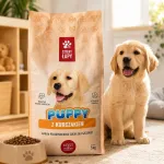 Kuiv koeratoit 4 PAWS PUPPY kanaga, 5 kg