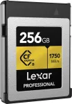 Lexar 256GB Professional Type B GOLD m&auml;lukaart 1750MB/s