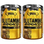 Glutamiini ja taurini pulber Real Pha, 2 x 500 g, lihaste taastamiseks ja immuunsusele, koos BCAA-ga