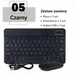 Juhtmevaba Bluetooth mini klaviatuur koos hiirega