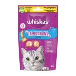 Kasside maiused Whiskas Temptations l&otilde;hega, 60 g