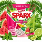 N&otilde;udepesukapslid Asperox Sparx, arbuusi ja laimi l&otilde;hnaga, 60 tk