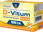 Toidulisand D-Vitum Forte 1000 IU, 60 kapslit