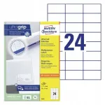 Universaalsed valged kleebised Avery UltraGrip 3474