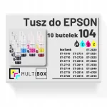 Tindi komplekt EPSON 104, 10 tk., sobib ET-2815, ET-2720, ET-2820, ET-2840, ET-4700