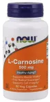 Toidulisand NOW FOODS L-Karnosiin 500 mg, 50 kapslit