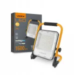 VIDEX 50W 1600lm IP65 laetav t&ouml;&ouml;koja LED halogeen lamp statiiviga