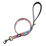 L&uuml;hike koerarihm HUGGY DOGGY, 1,5 m, mustriline, suurus S