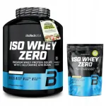 BIOTECH ISO WHEY ZERO isolaatvalk 2270g laktoosivaba, gluteenivaba, maasikamaitseline