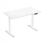 Elektriline laud LVNSystem Control Flex+ 120x67 cm, valge, reguleeritav k&otilde;rgus