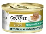 Gourmet Gold pasteet kassidele tursaga ja porgandiga, 85 g