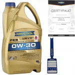 Mootori&otilde;li RAVENOL FES 0W30 4L, FORD WSS-M2C950-A, PSA B71 2312