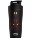 Roostevabast terasest joogipudel Myprotein MARVEL Deadpool must 750 ml