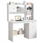 Valge arvutilaud 7 riiuliga Scandinavian Loft s&uuml;learvutile