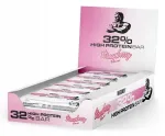 Valgurikas batoon Weider 32% maasikatega, 12 x 6 tk