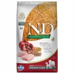 Farmina N&D Ancestral Grain kuivtoit kanaga t&auml;iskasvanud koertele, 12 kg