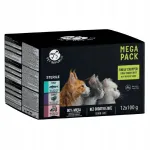PetRepublic steriliseeritud kasside toit, erinevad maitsed, 12 x 100 g