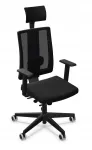 NAVIGO OPERATIVE MESH kontoritool musta v&otilde;rguseljatoega, HRUA-SM01, BA-LU2-MF01, SE-SM01