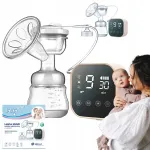 Lacta NUMI elektriline rinnanibuimemisaparaat 4 programmiga, laetav, 150 ml, LED-ekraan