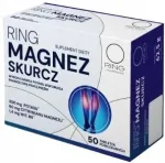 Toidulisand RING MAGNESIUM CONTRACTION, 50 tabletti