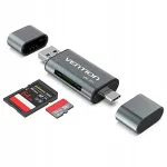 SD/microSD kaartide lugeja Vention USB 3.0, USB-C