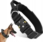Suur koera taktikaline krae metallist pannaliga, XL 46&ndash;62 cm