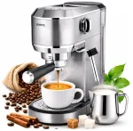 Espresso kohvimasin SEVERIN KA 5997, 20 bar, termoblokk, LED, piimavahustaja