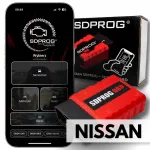 Diagnostikaseade Nissan SDPROG OBD2 DPF Android iOS rakendusega