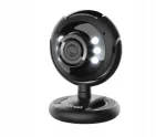 Veebikaamera 6 LED-tulega, 640x480, mikrofoniga, konksu ja Plug & Playga