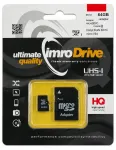 64GB Class 10 microSD m&auml;lukaart SD adapteriga
